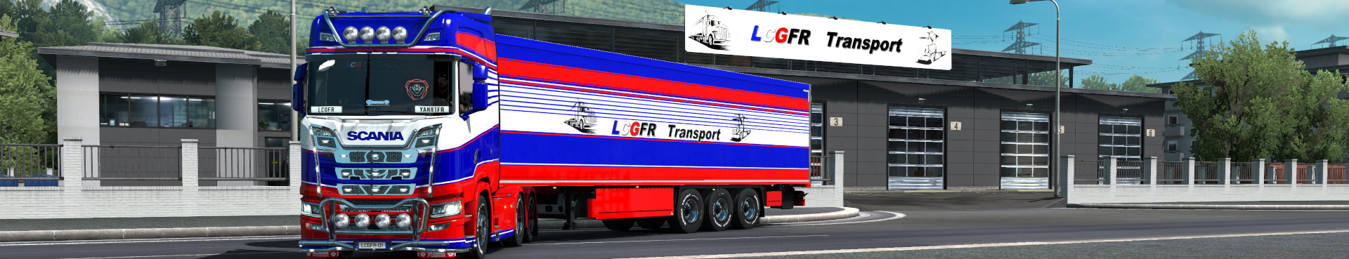 LCGFR Transport On Trucky - The Virtual Trucker Companion App